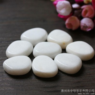 供應(yīng)天然100％白云石不定形拋光石 不定型拋光按摩石 隨機(jī)發(fā)貨