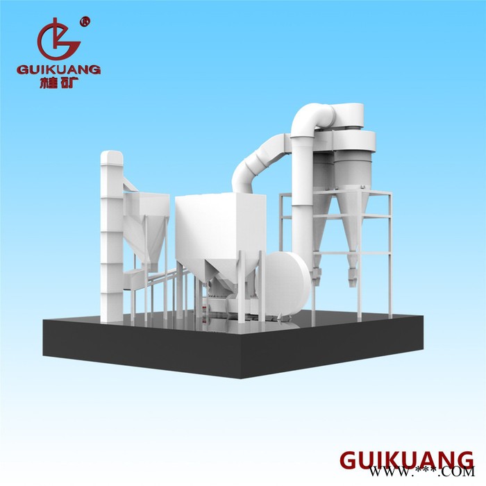 桂林礦機滑石雷蒙磨 GK1280磨粉機 80目-600目 碳酸鈣磨粉機 微粉機制造商