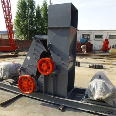 中厚機械 雙擊破碎機 方解石破碎機頁巖破碎機 建筑廢料粉碎設備廠家