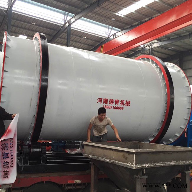 河南德青沙子烘干機設備 高嶺石烘干機 礦粉泥滾筒烘干機 鉀長石烘干機 膨潤土干燥機