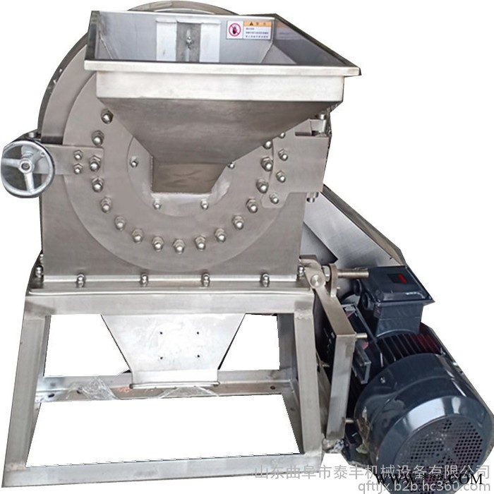 泰豐干濕大米齒盤粉碎機 膨潤土飼料粉碎機 小型化工塊粉碎機