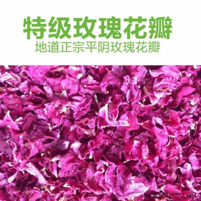 16年新特級食用玫瑰干花瓣 平陰重瓣紅玫瑰花瓣 低溫?zé)o硫 玫瑰花瓣