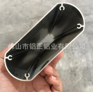 廠家供應 6063鋁鎂合金外殼型材 橢圓形儀表鋁外殼 線路板鋁殼