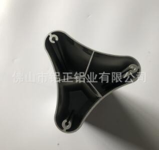 6063工業異型材 路燈外殼三角形機電外殼鋁型材 多色氧化加工