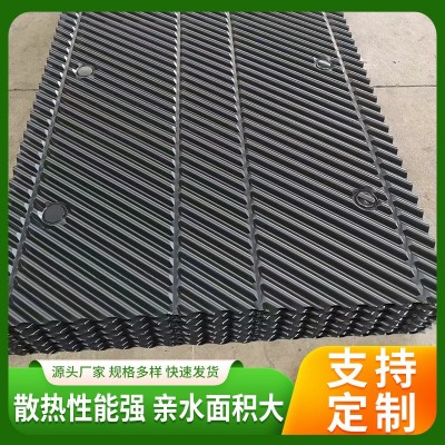 圓形冷卻塔填料s波w型 圓塔方塔填料散熱片冷卻塔pvc填料pp pvc