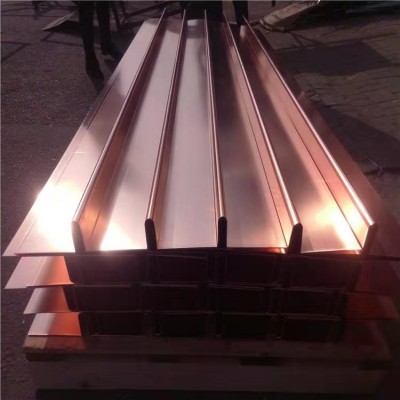 天津廠家生產(chǎn)止水銅片 水利工程用止水銅板 U型V型紫銅止水帶定制