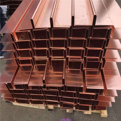 定制生產(chǎn)紫銅止水帶 伸縮縫止水板 水利工程U型 F型 w型止水銅片