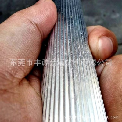 大直徑鋁棒滾花 6061直紋滾花棒 m=0.3 m=0.5 網紋鋁合金管