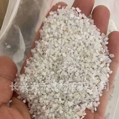 廠家供噴砂除銹石英砂 40-80環氧樹脂漆地坪精白砂草坪高純石英砂